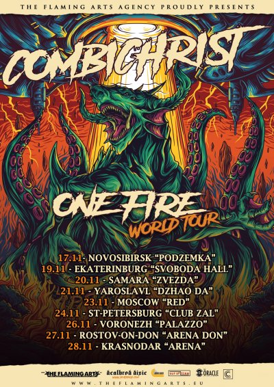 Combichrist приедут в Россию с туром