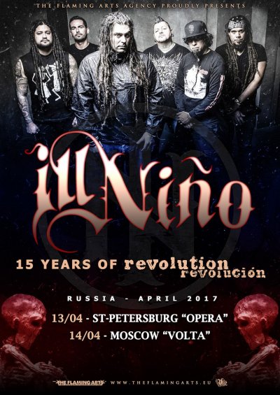 Ill Nino приедут в Россию в апреле