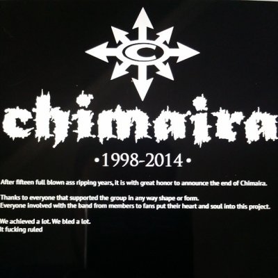 Chimaira распались
