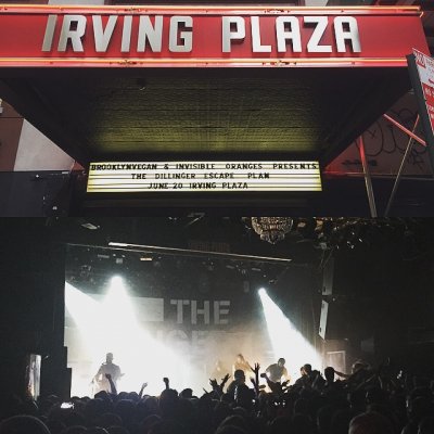 Видео с концерта The Dillinger Escape Plan